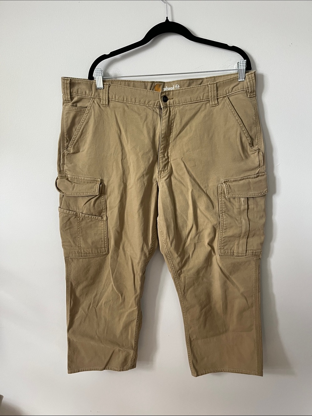 Carhartt Khaki Cargo Pants for Men